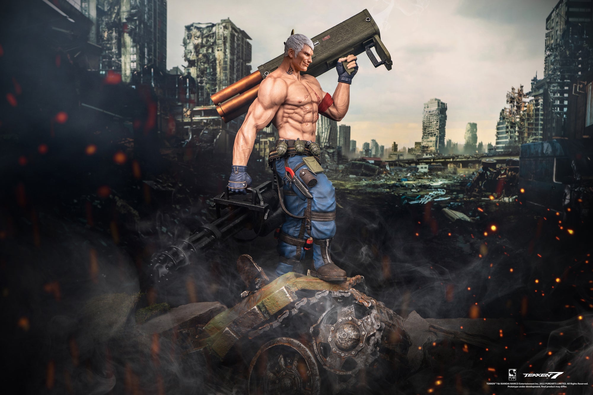 TEKKEN 7: Bryan Fury 1 4 Statue