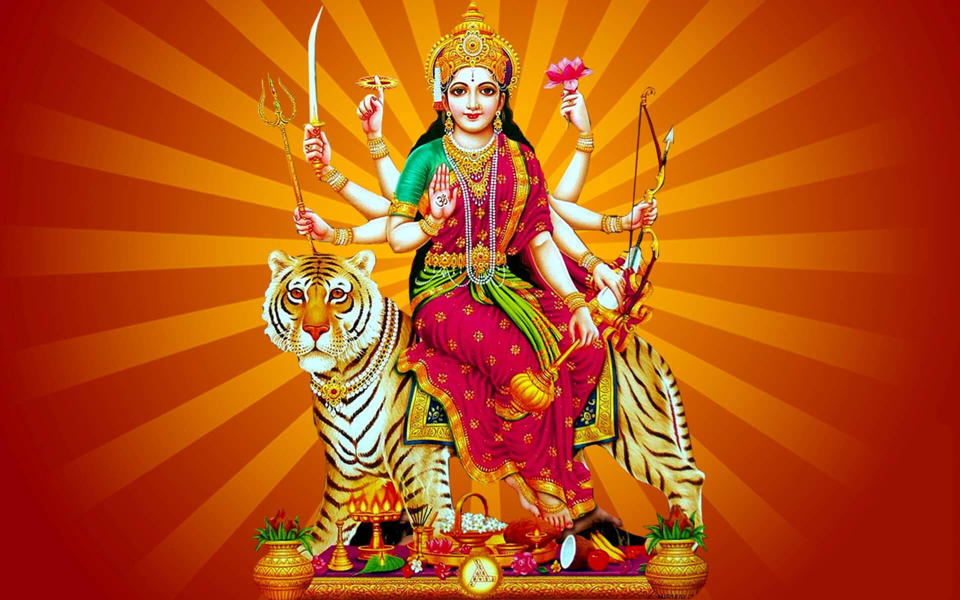 Durga Mata HD Wallpaper
