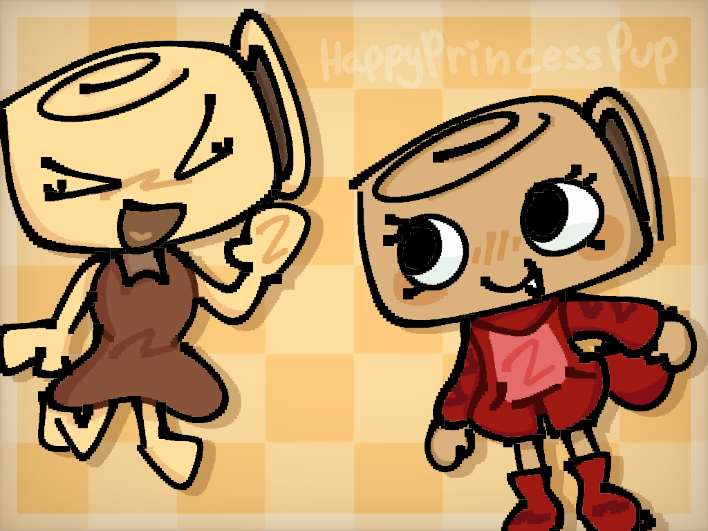 Dandy's World Artbook tablet wallpaper