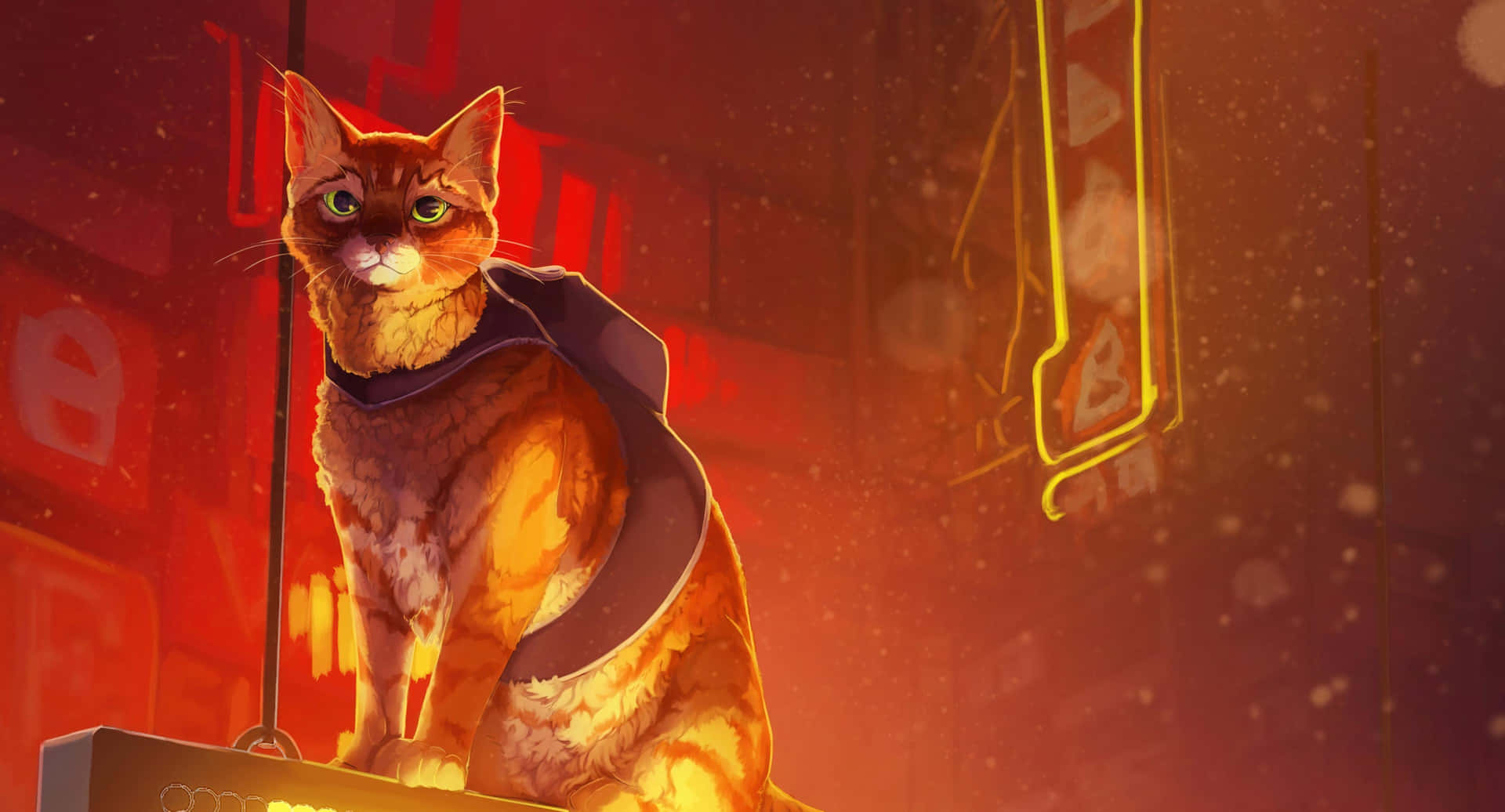 Download Stray Game Cyber Cat Adventure Wallpaper