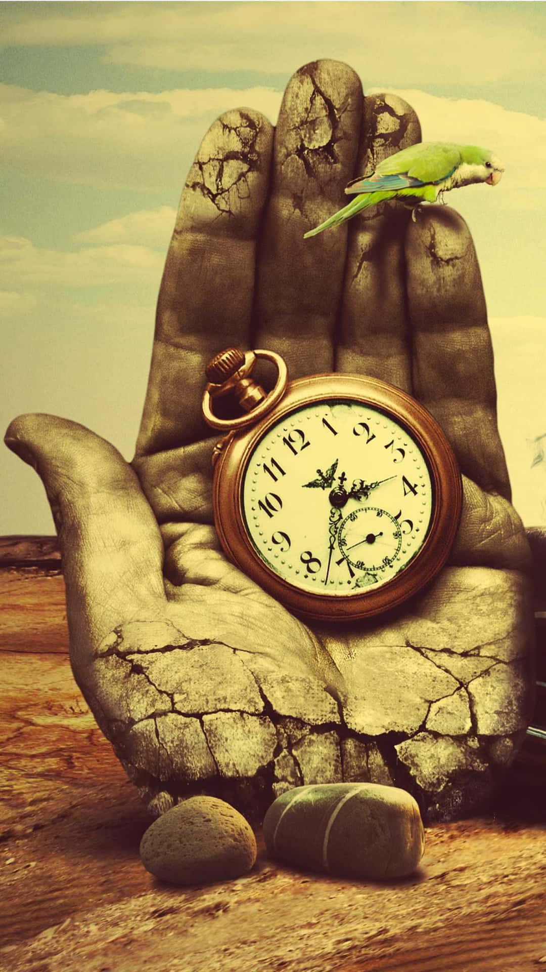 Download Time in Your Hands Wallpaper