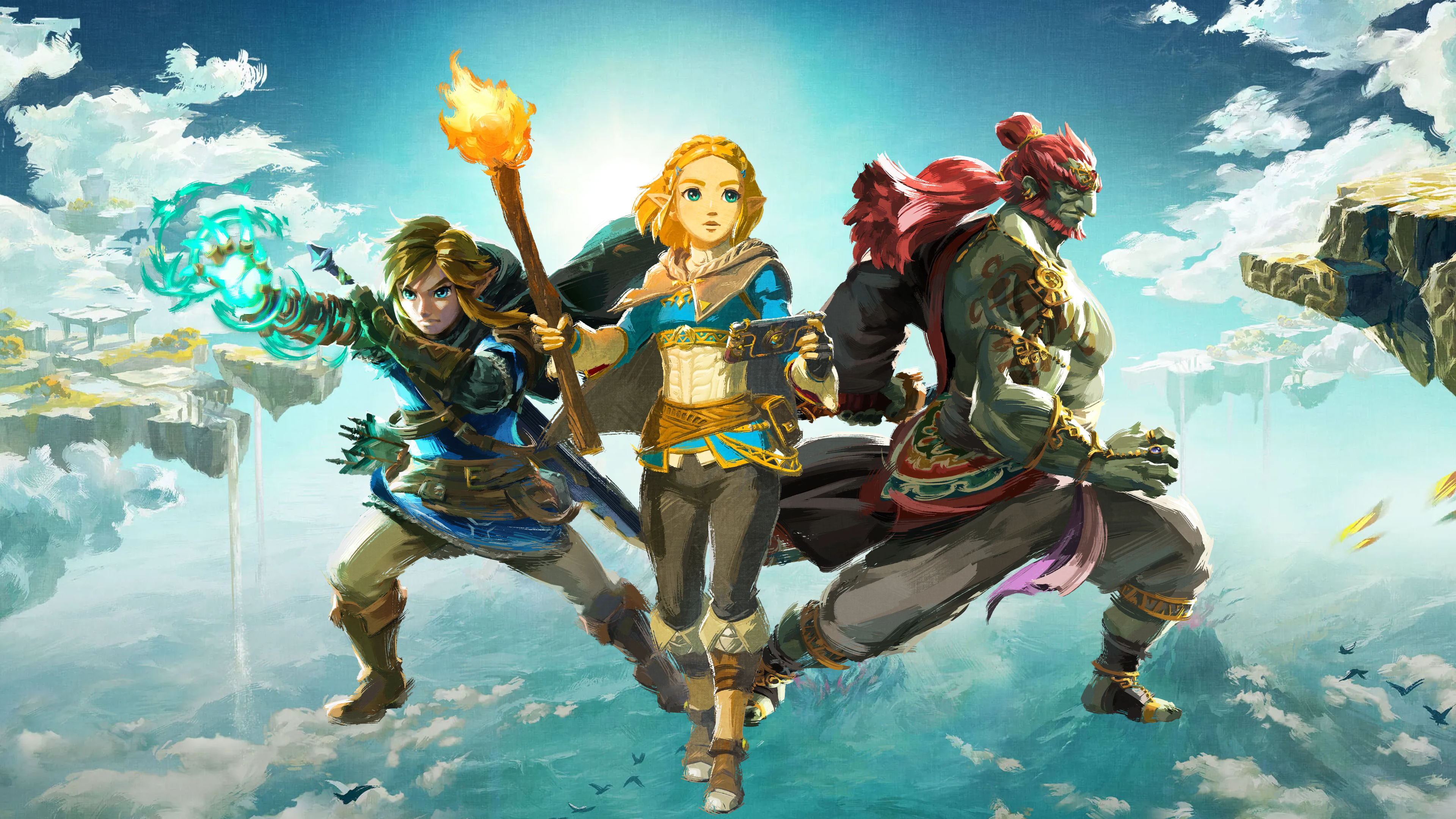 TotK New character arts wallpaper