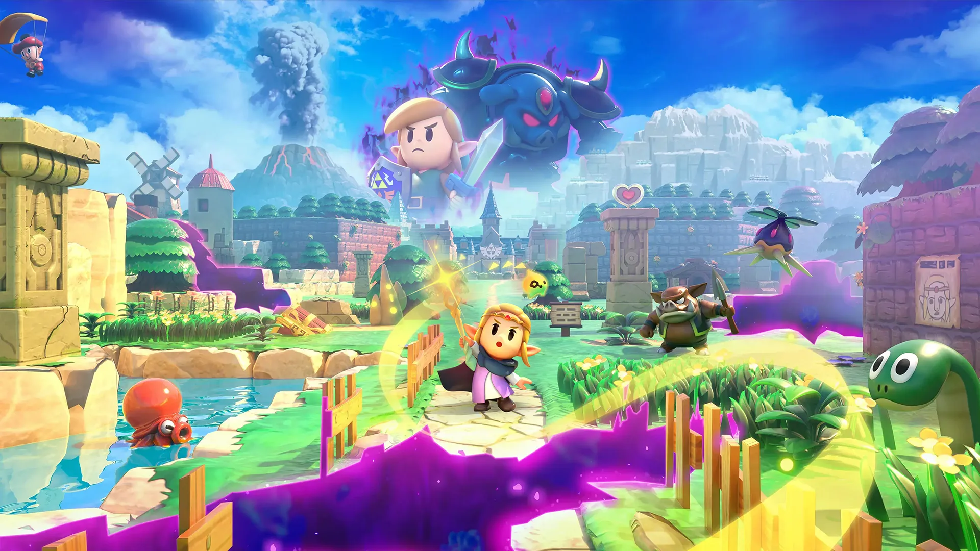 The Legend of Zelda: Echoes of Wisdom Wallpaper with Monocle