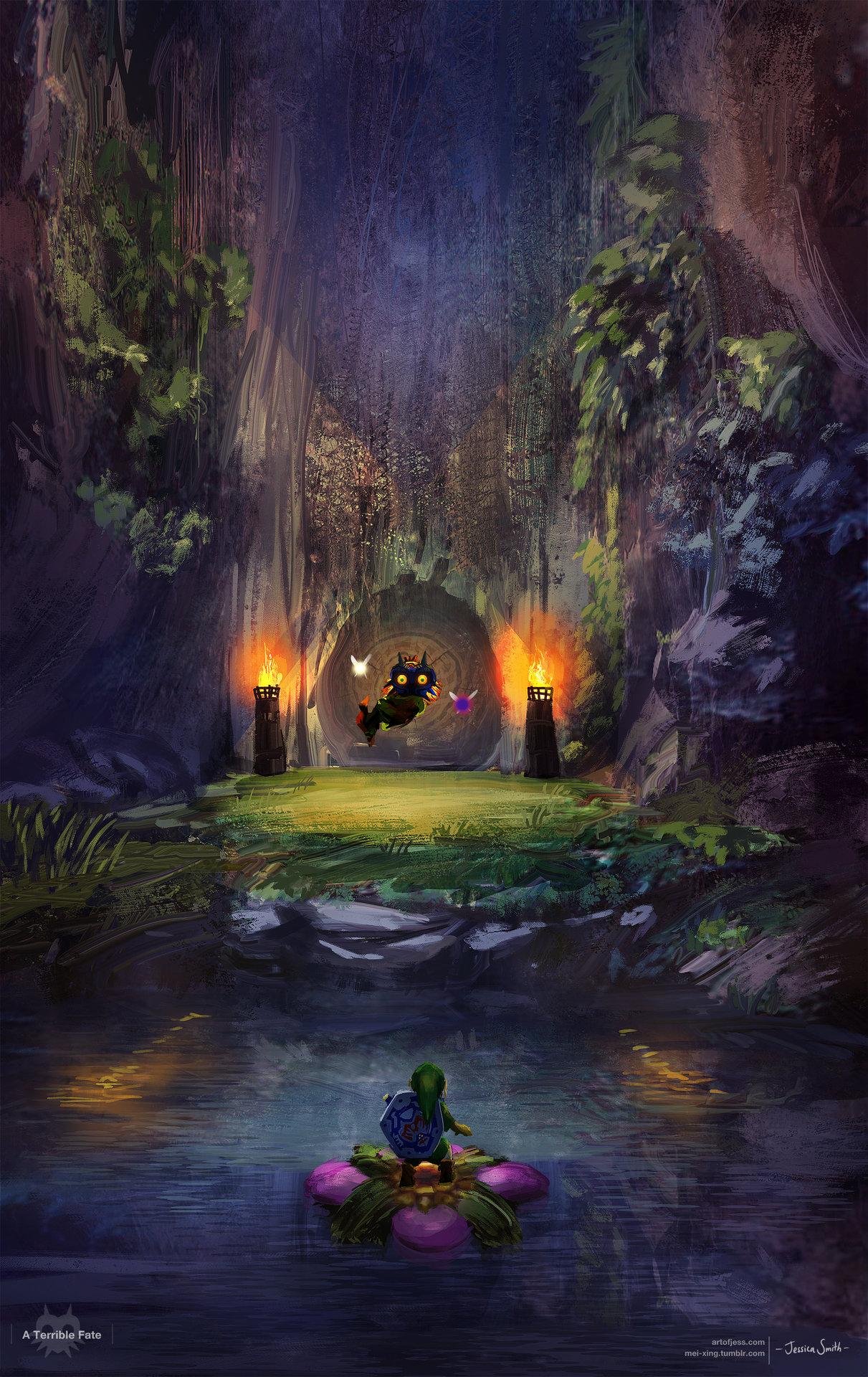 MM Pretty awesome Majora's Mask art