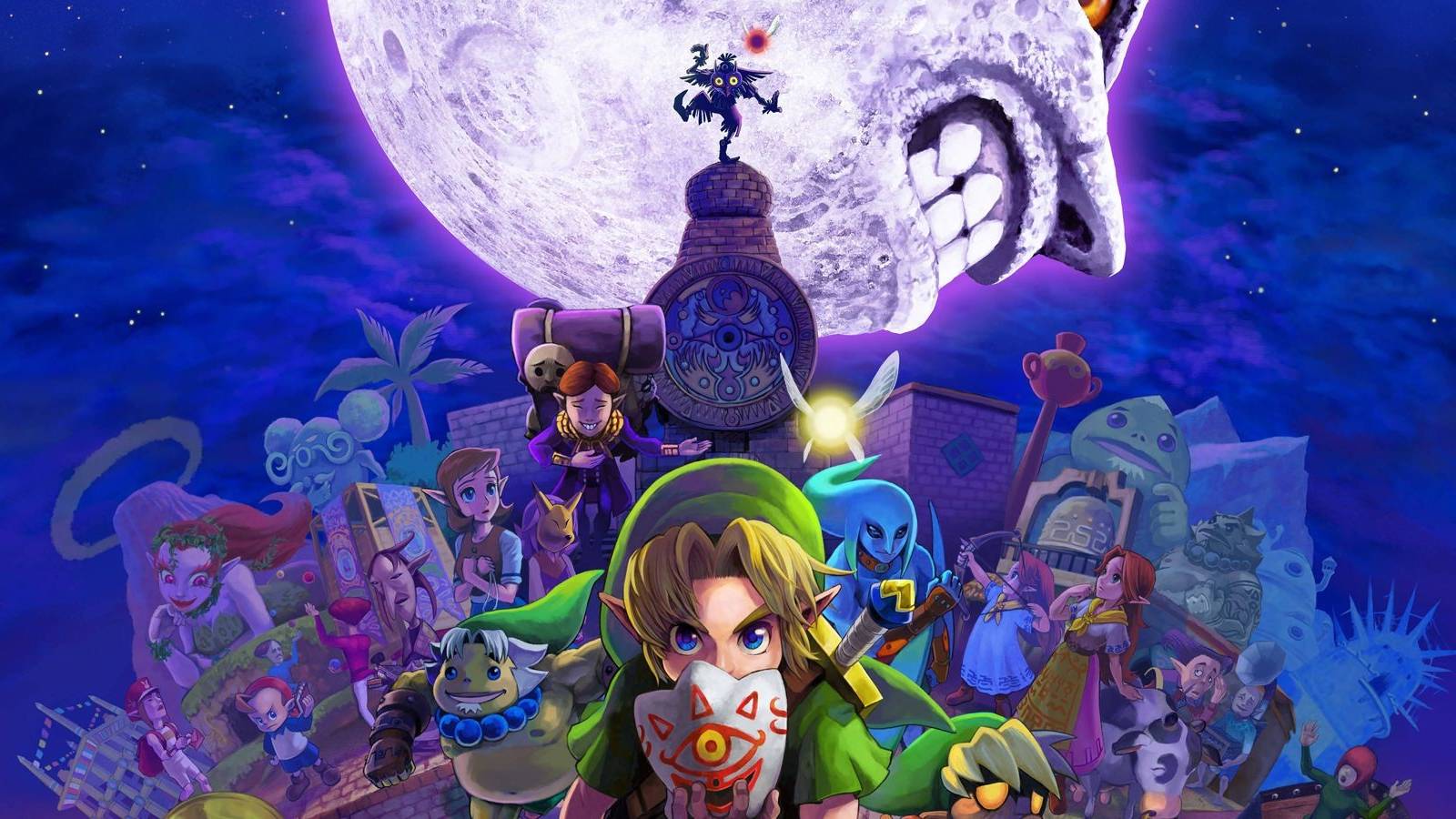 Zelda Fan Makes Incredible Animated Wallpaper Based on Majora's Mask