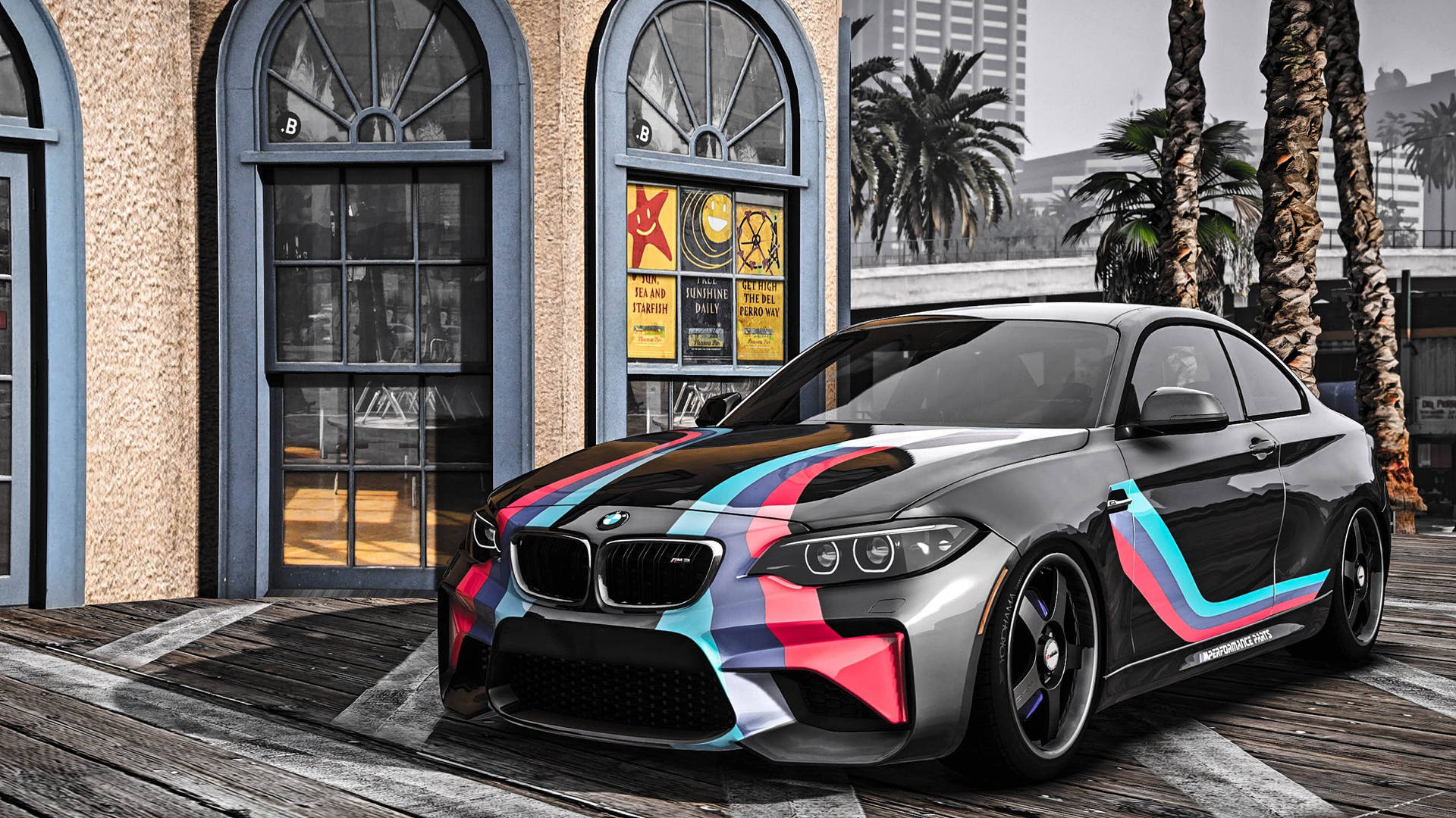 Download Modified Black M3 Bmw Laptop Wallpaper