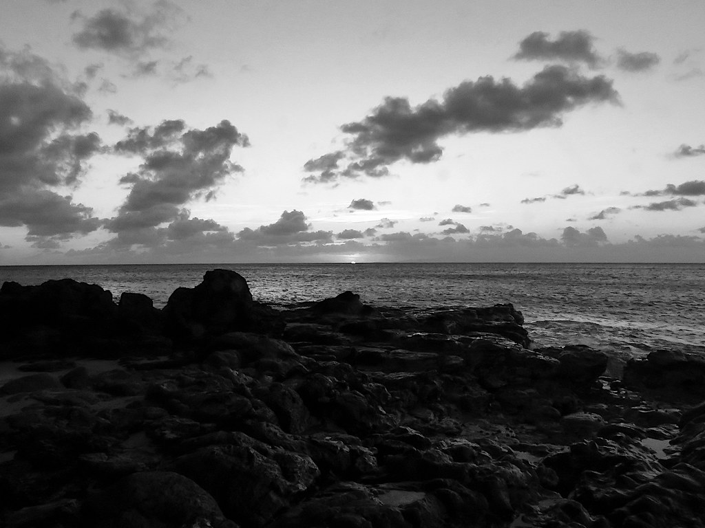 Moloka'i Sunset. Kepuhi Beach, Moloka'i, Hawaii