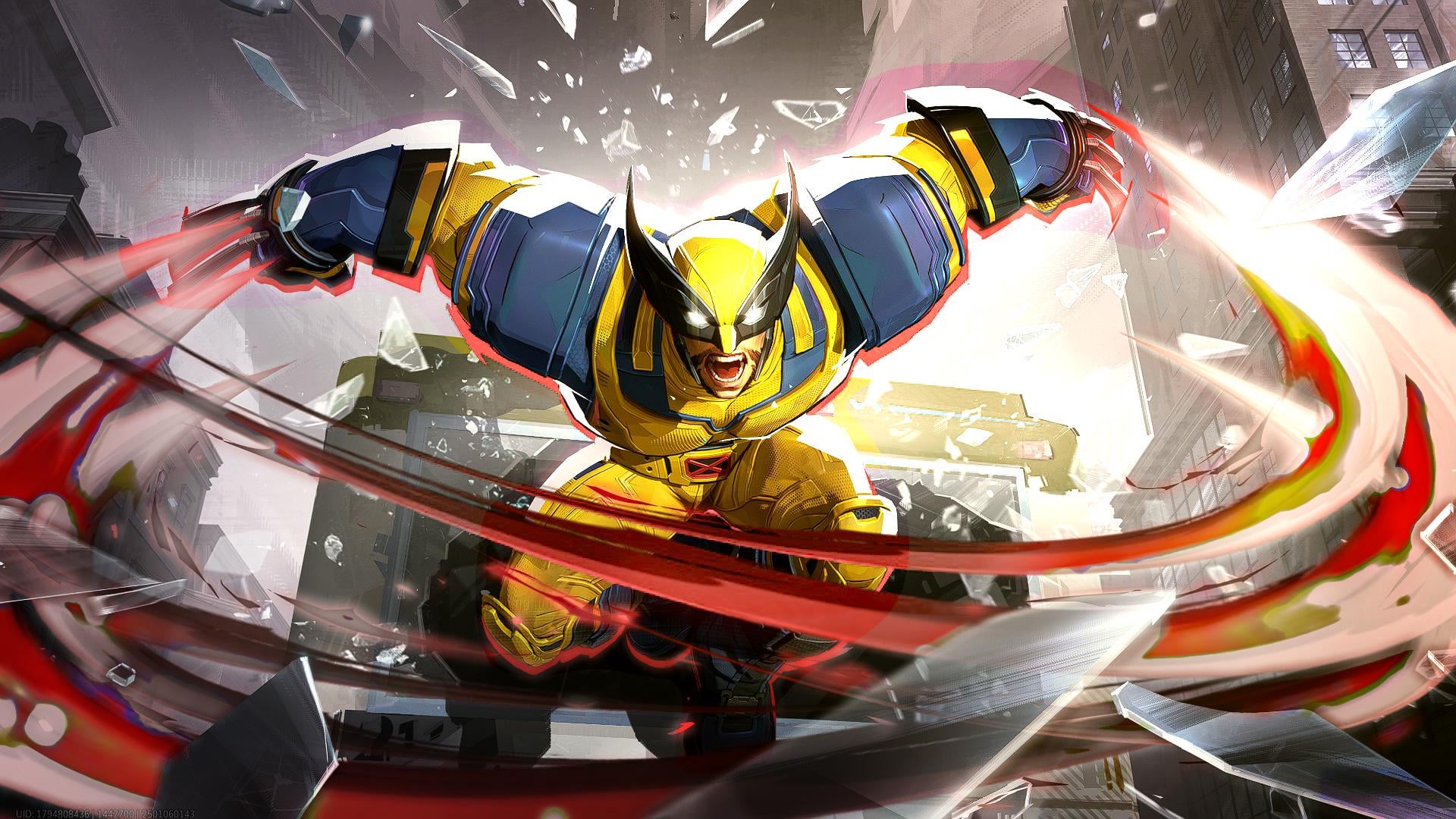 Edited Wolverine MVP Skin from Marvel Rivals to make a wallpaper