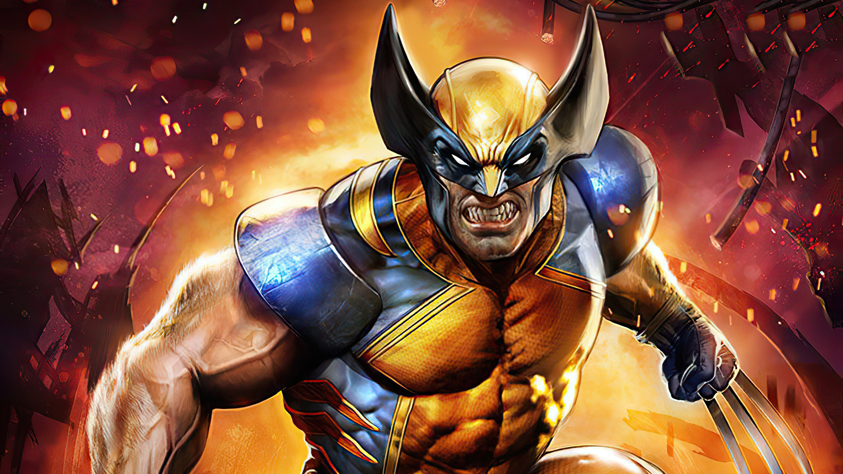 Download X Men Comic Wolverine HD Wallpaper