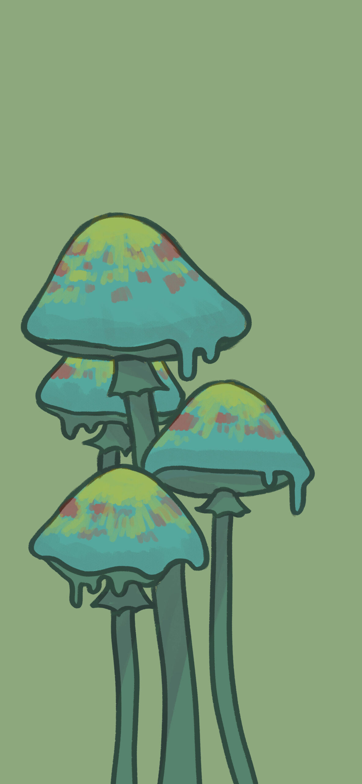 Trippy Mushroom Wallpaper Mushrooms Wallpaper iPhone