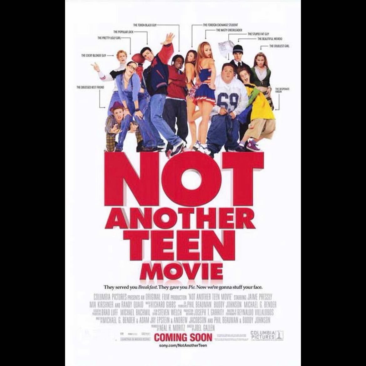 Samm Levine в X: „Happy 20th anniversary to Not Another Teen Movie! It was my first on camera role in a feature film, and I'm amazed by how often I still get