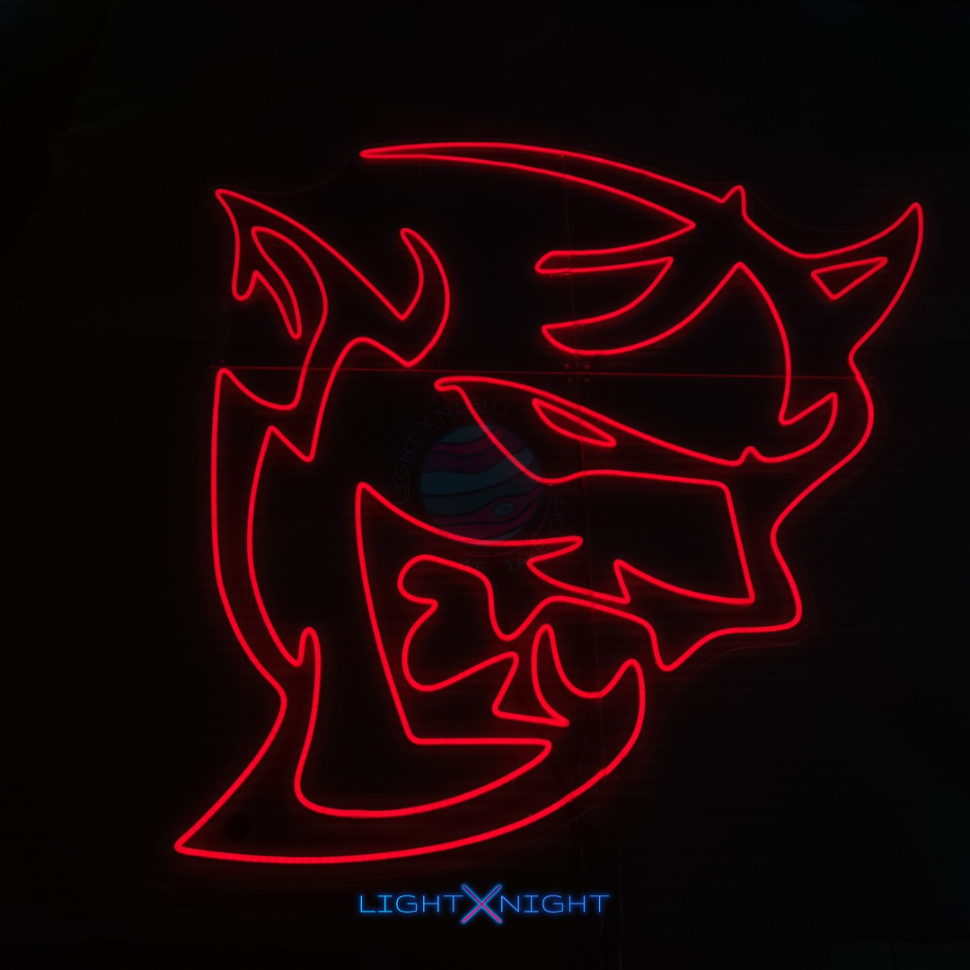 Dodge Demon Neon Sign Large / RGB(All Colors)