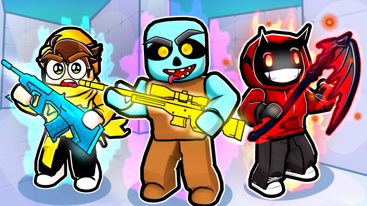 We Use EVERY OVERPOWERED WEAPON In Roblox Rivals