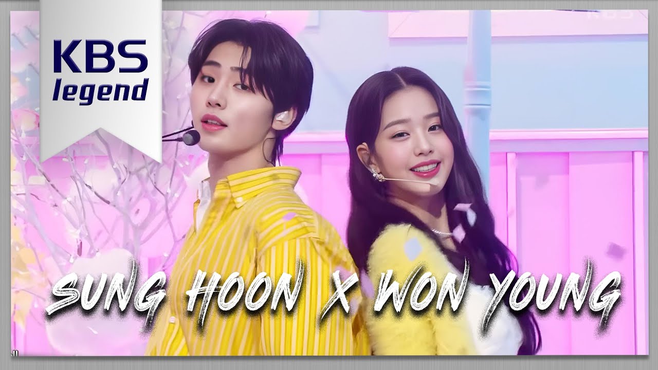 ENHYPEN Sunghoon & Jang Wonyoung + Butter (orig. BTS) KBS Music Bank