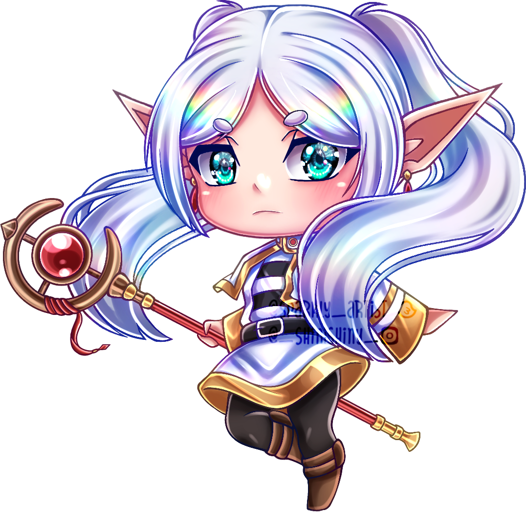 My Frieren chibi art
