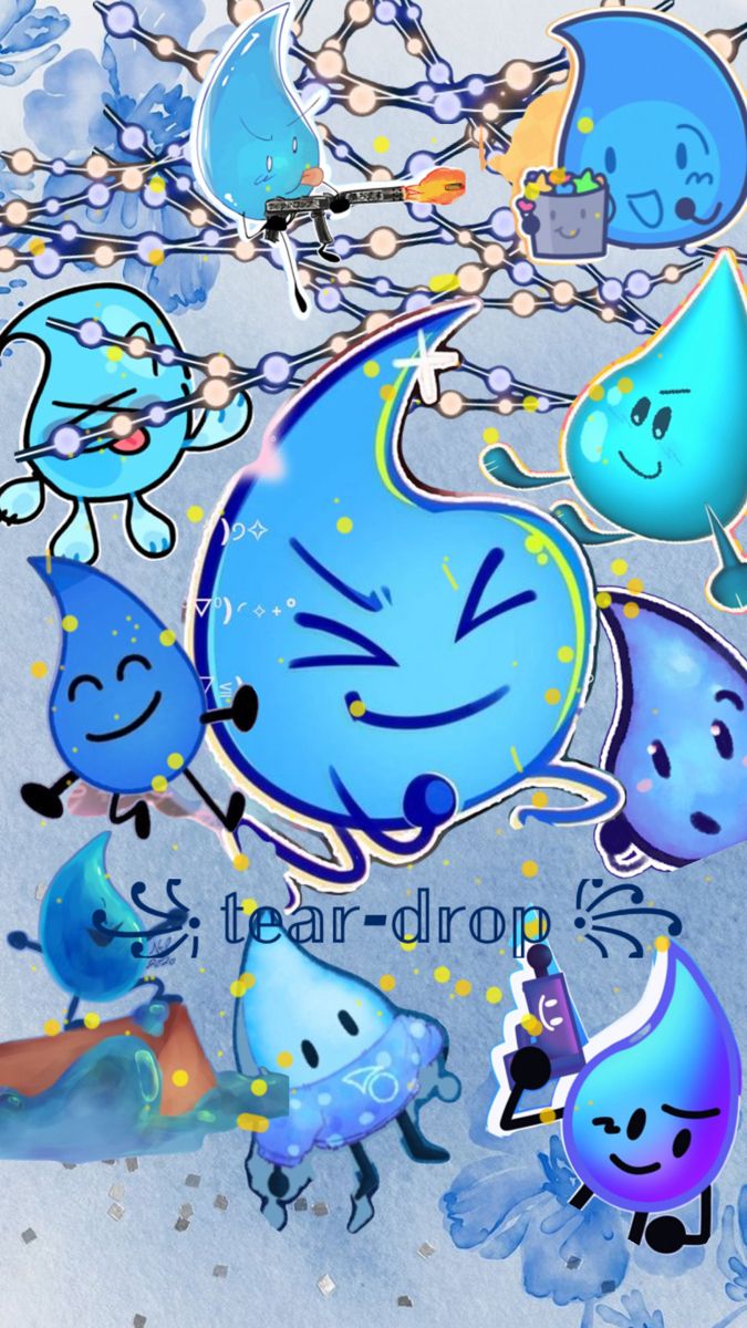 teardrop #wallpaper #bfdi