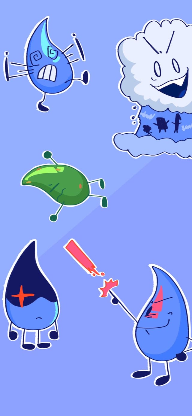 It's been a hot minute! I'm back with another phone background, this time of Teardrop!