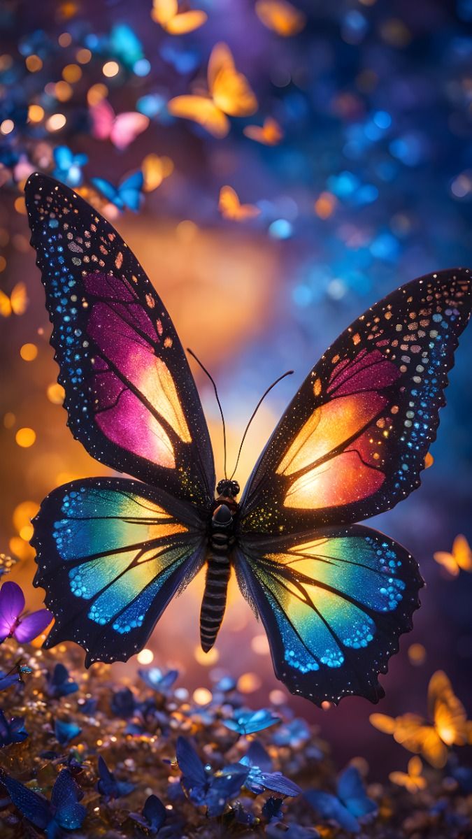 4K butterfly Wallpaper for iPhone & Android