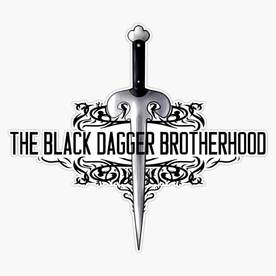 Amazon.com Black Dagger Brotherhood [black text] Sticker Vinyl Bumper Sticker 6 Mil Thick