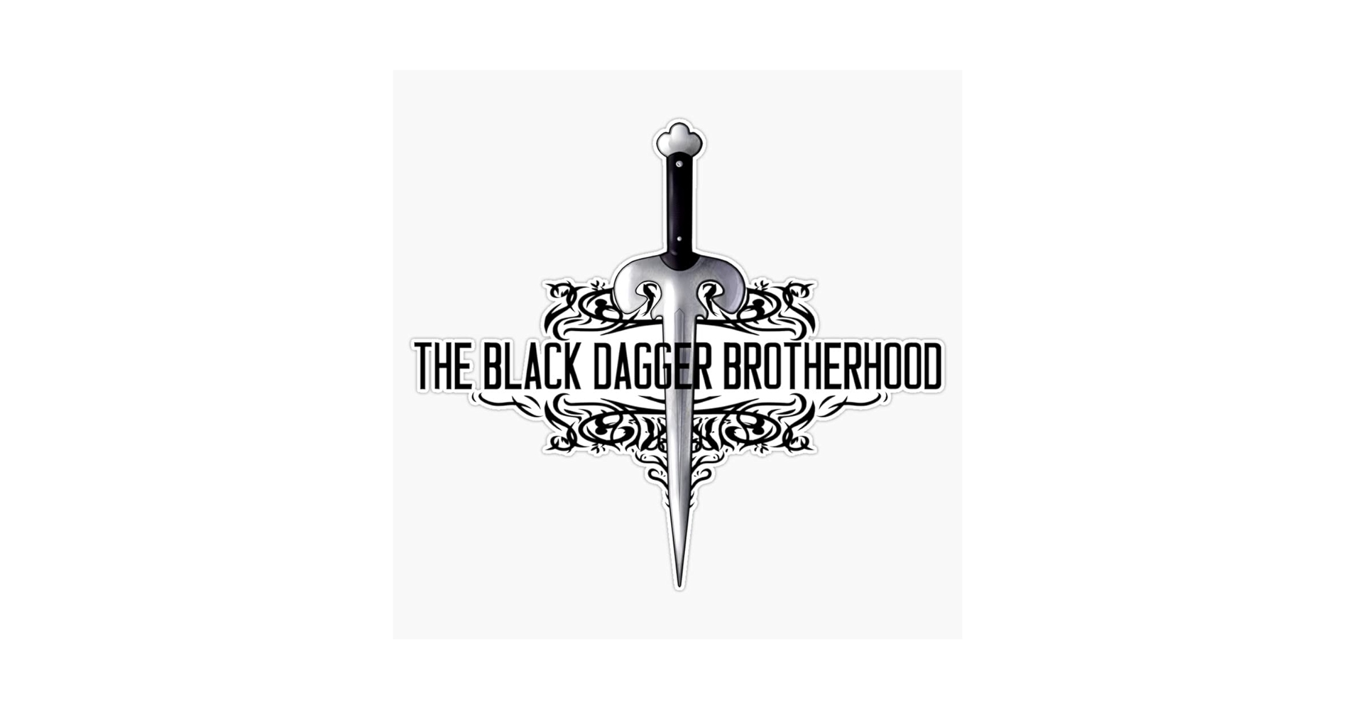Amazon.com Black Dagger Brotherhood [black text] Sticker Vinyl Bumper Sticker 6 Mil Thick