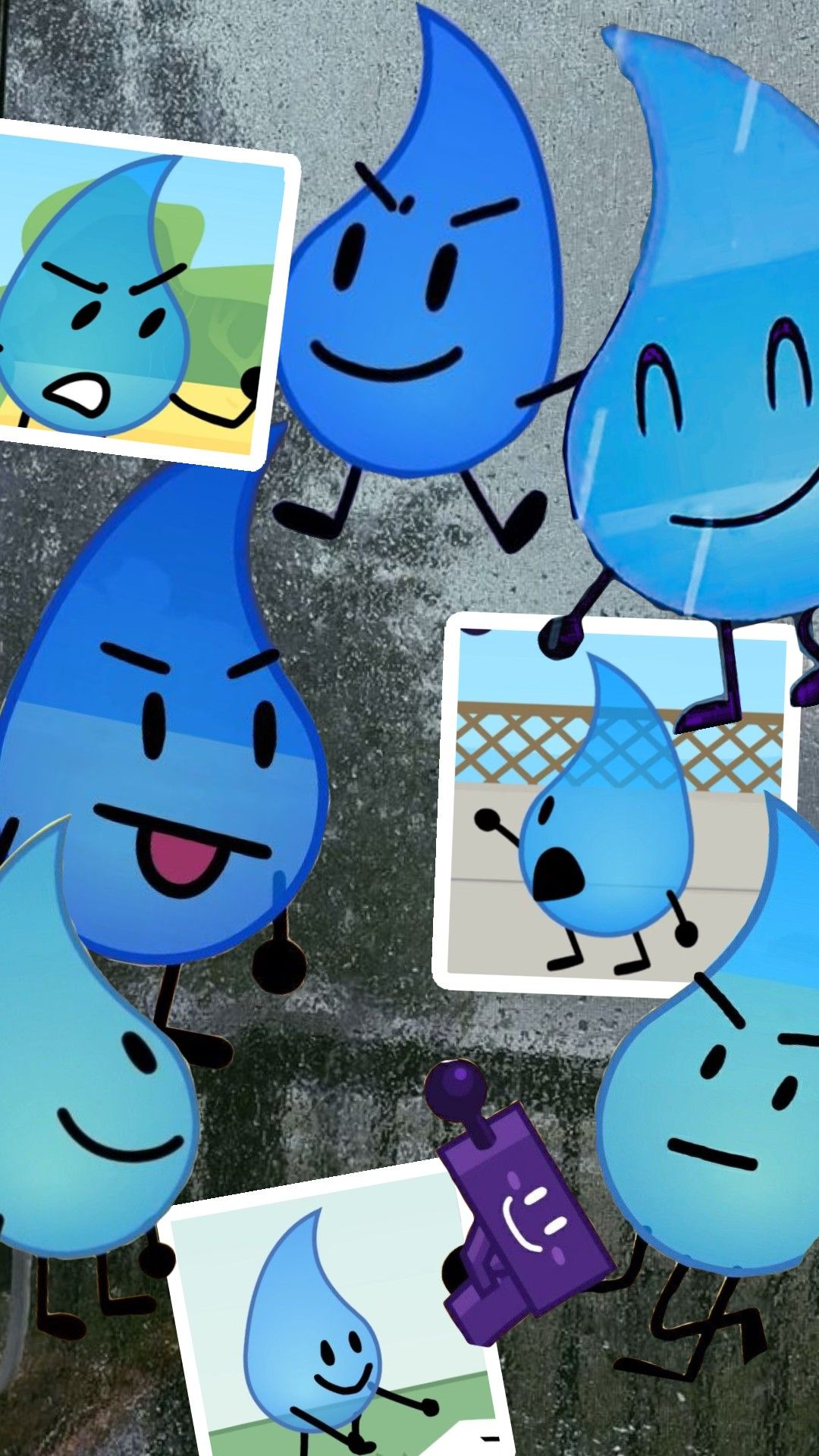 Teardrop wallpaper :3 #bfdi #osc #teardropbfdi #wallpaper