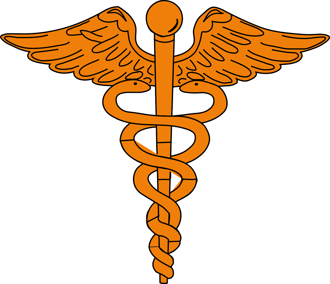 Download free photo of Doctor, orange, medical, symbol, free vector graphics