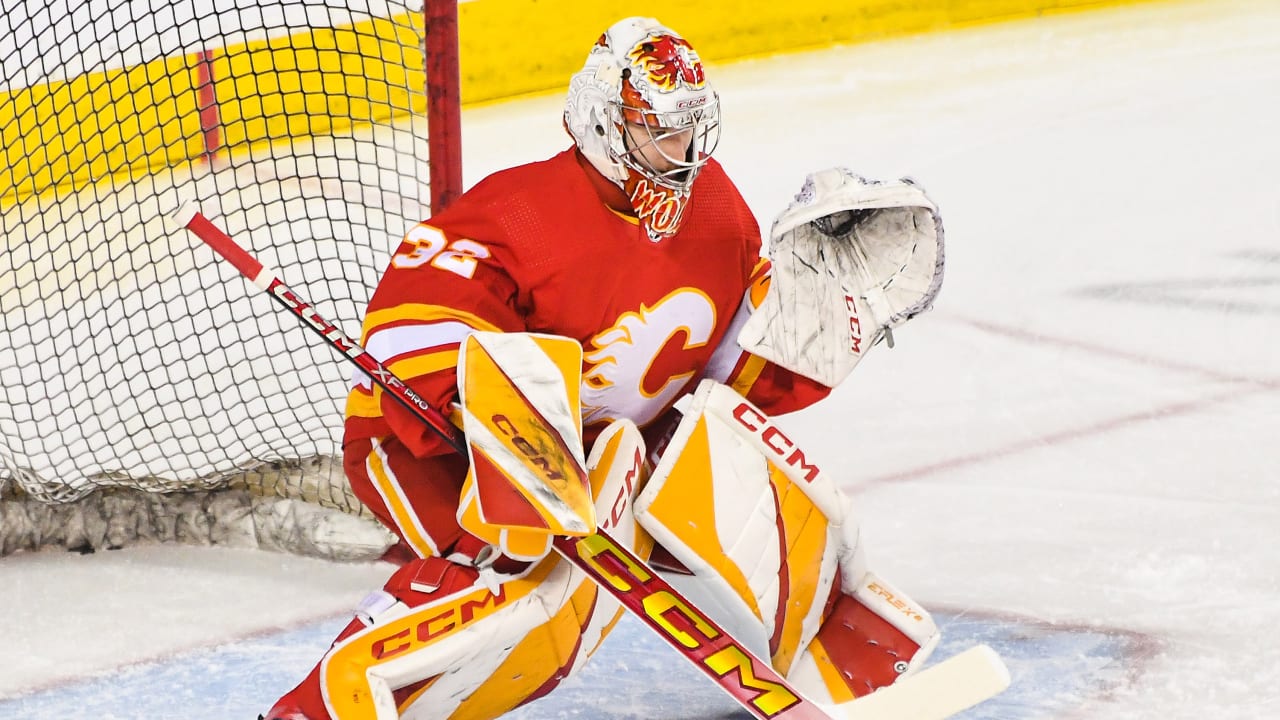 Flames Assign Dustin Wolf To Wranglers
