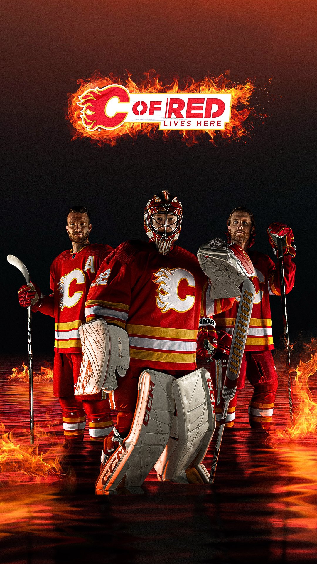 Calgary Flames look for your phone
