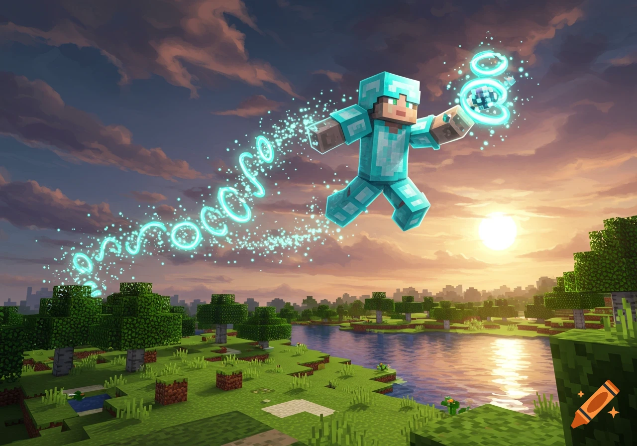 Survivalcraft Royale Continues Banner created on Craiyon