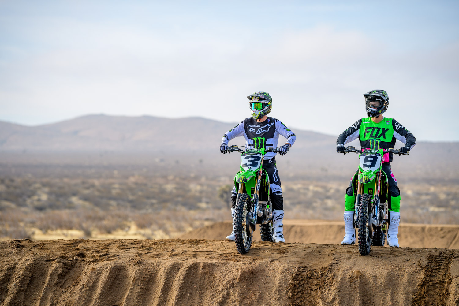 Monster Energy Kawasaki Motocross Photo Shoot