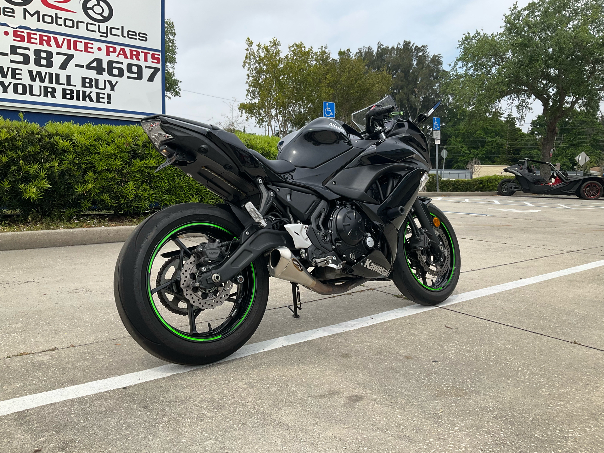 Used 2019 Kawasaki Ninja 650, Melbourne FL. Specs, Price, Photo. Metallic Spark Black KAW04074