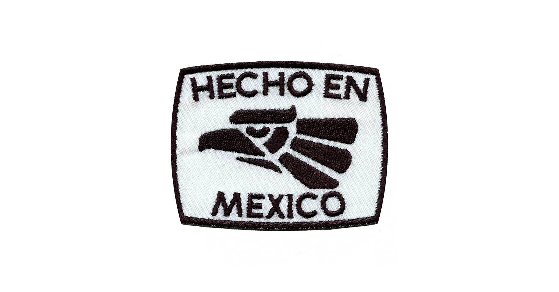 Hecho En Mexico Stamp Patch Store Embroidered Iron On, Arts, Crafts & Sewing