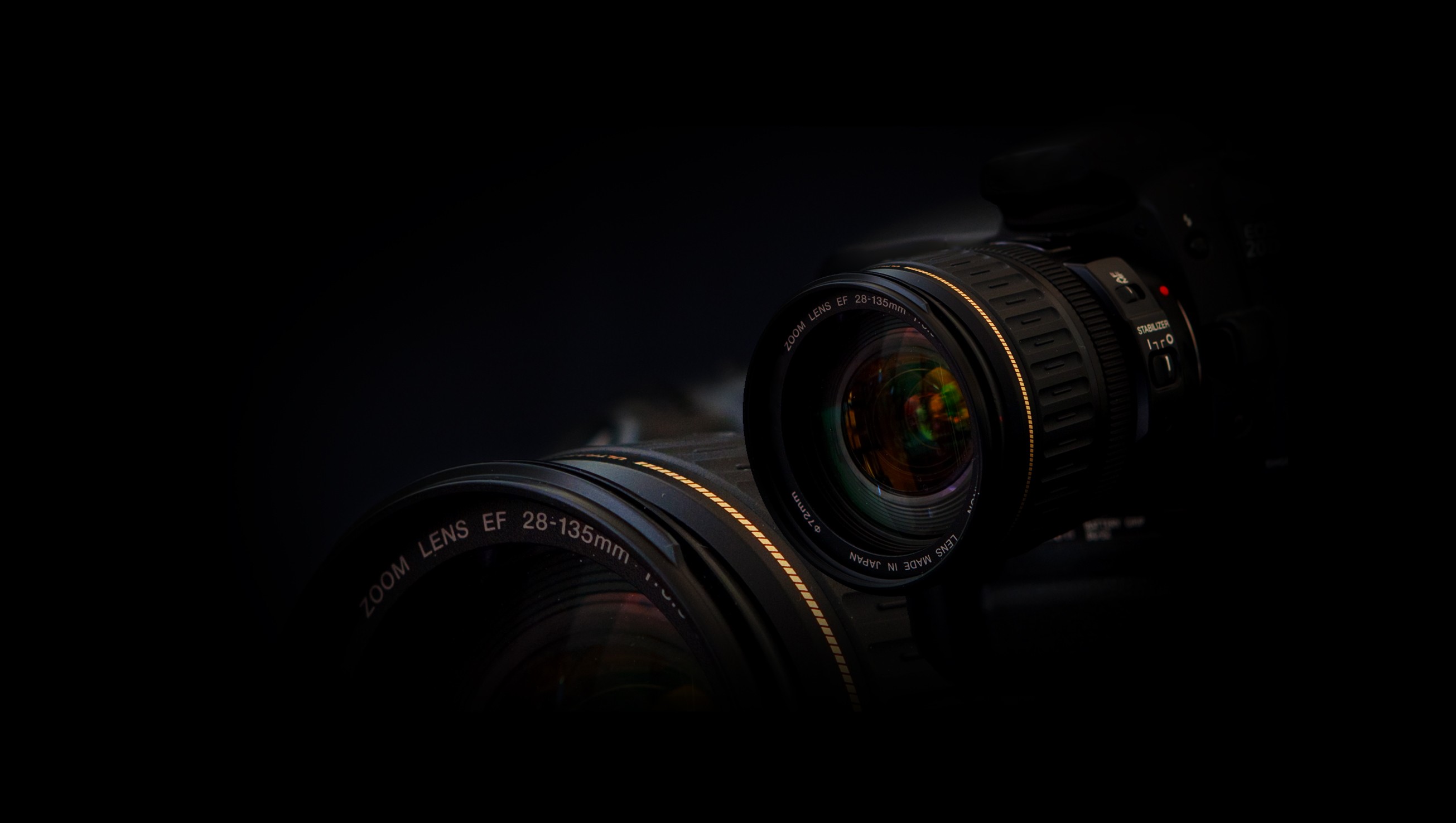 Camera Black Background Desktop Wallpaper 34093