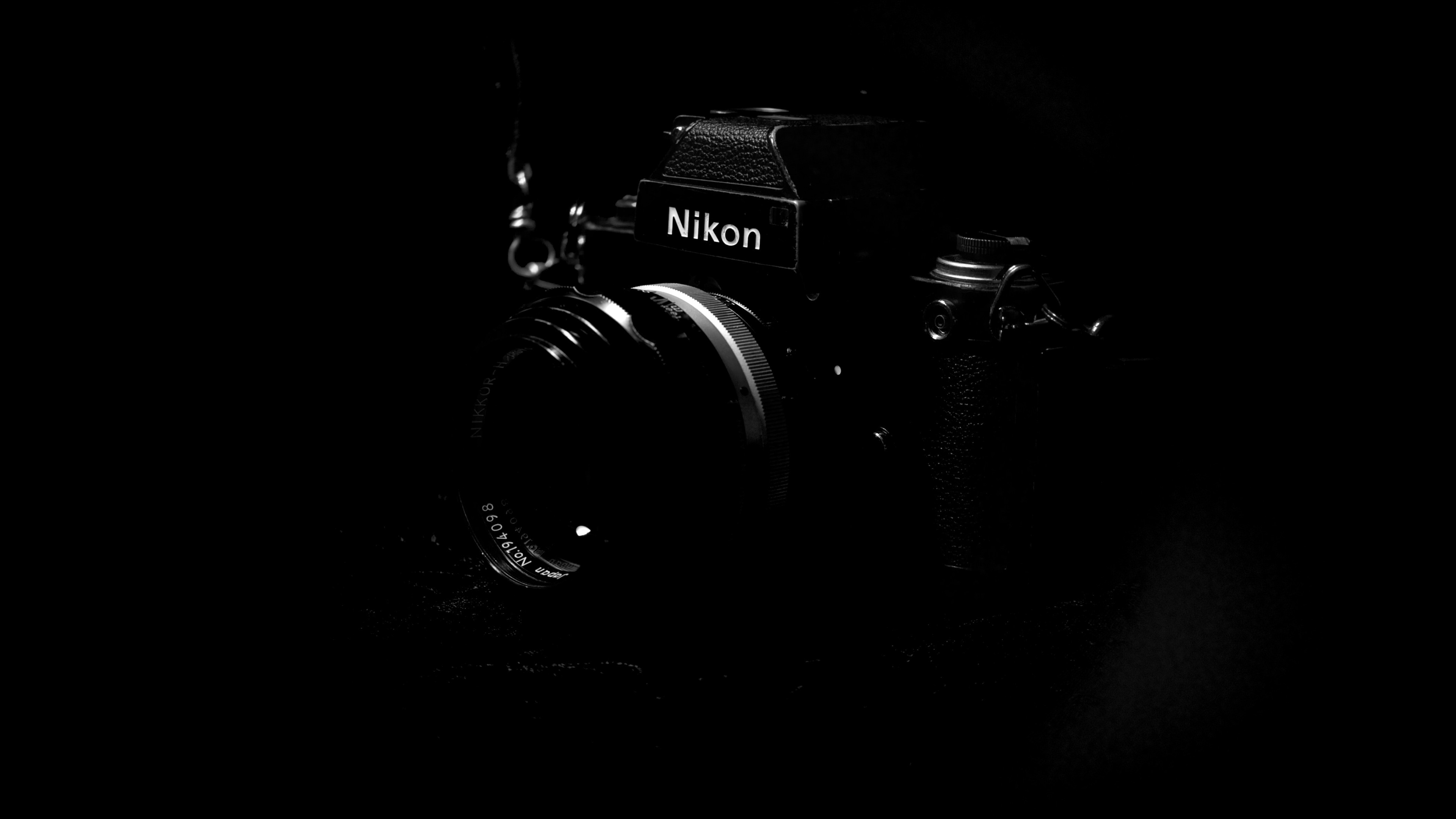 Camera Black Background Wallpaper HD 34106
