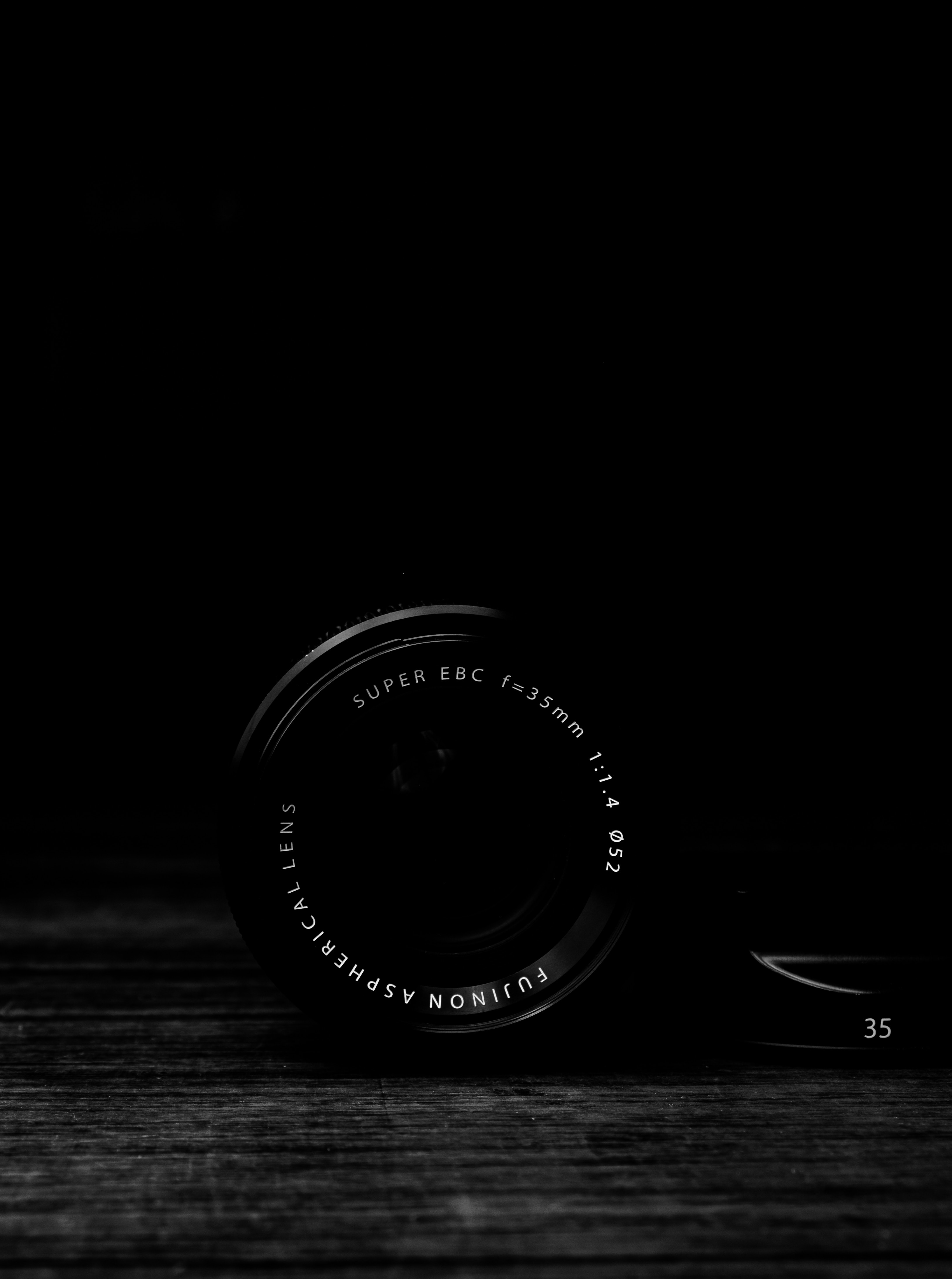 Download wallpaper 3264x4383 lens, camera, black, dark, optics HD background