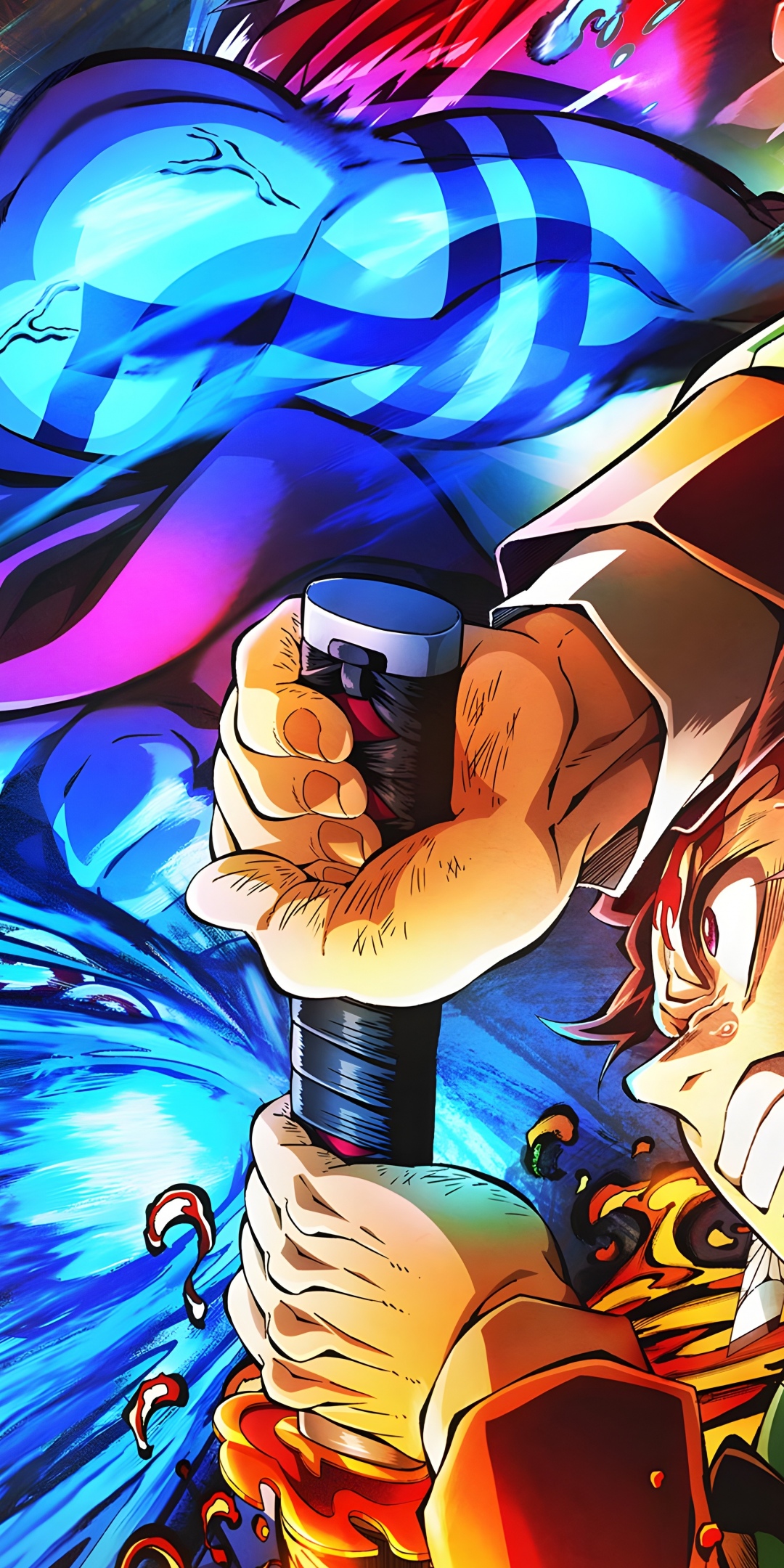 Akaza vs Tanjiro Kamado Wallpaper 4K, 5K