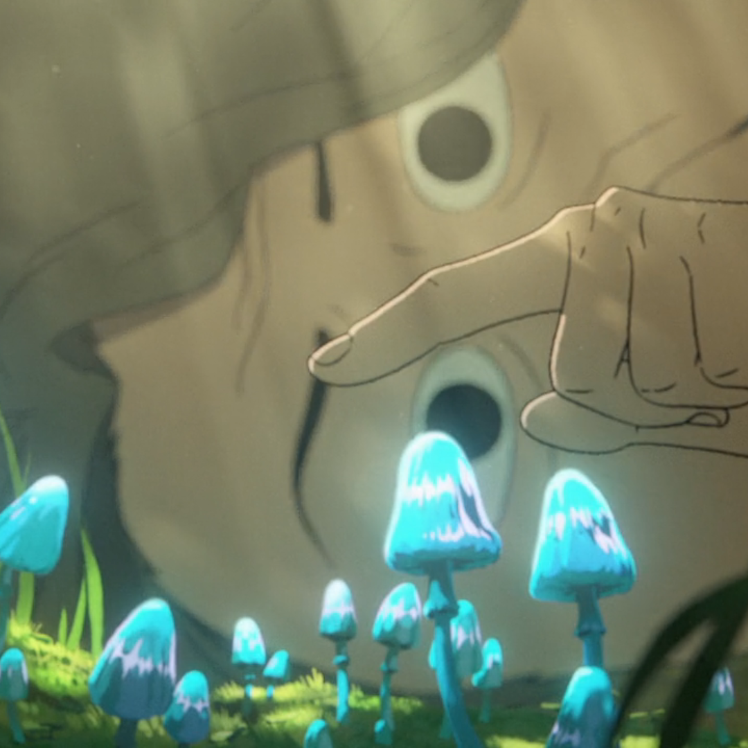 Is Common Side Effects's Blue Mushroom Real? Well, in a Way