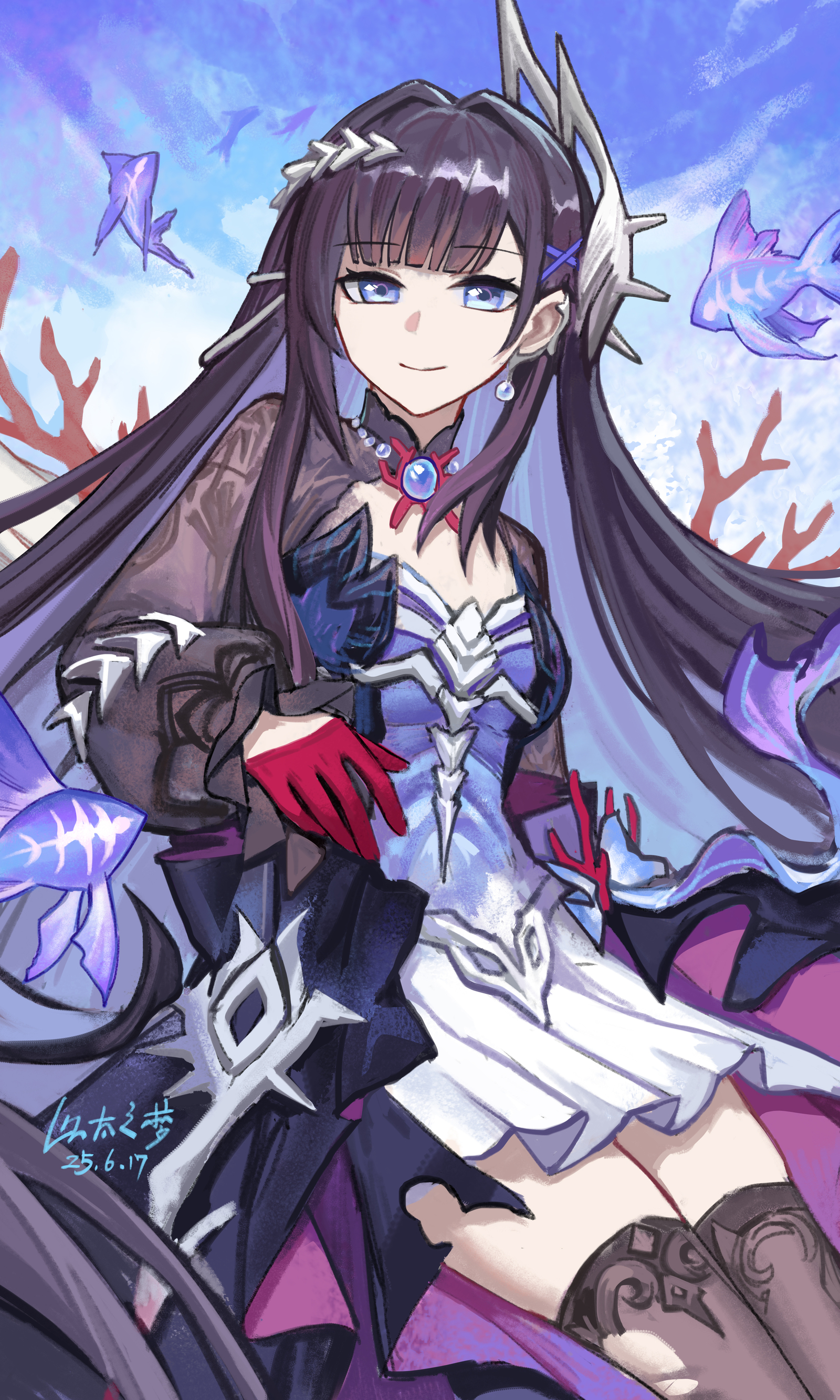 Hysilens Honkai: Star Rail Wallpaper Art by yitai zhi meng