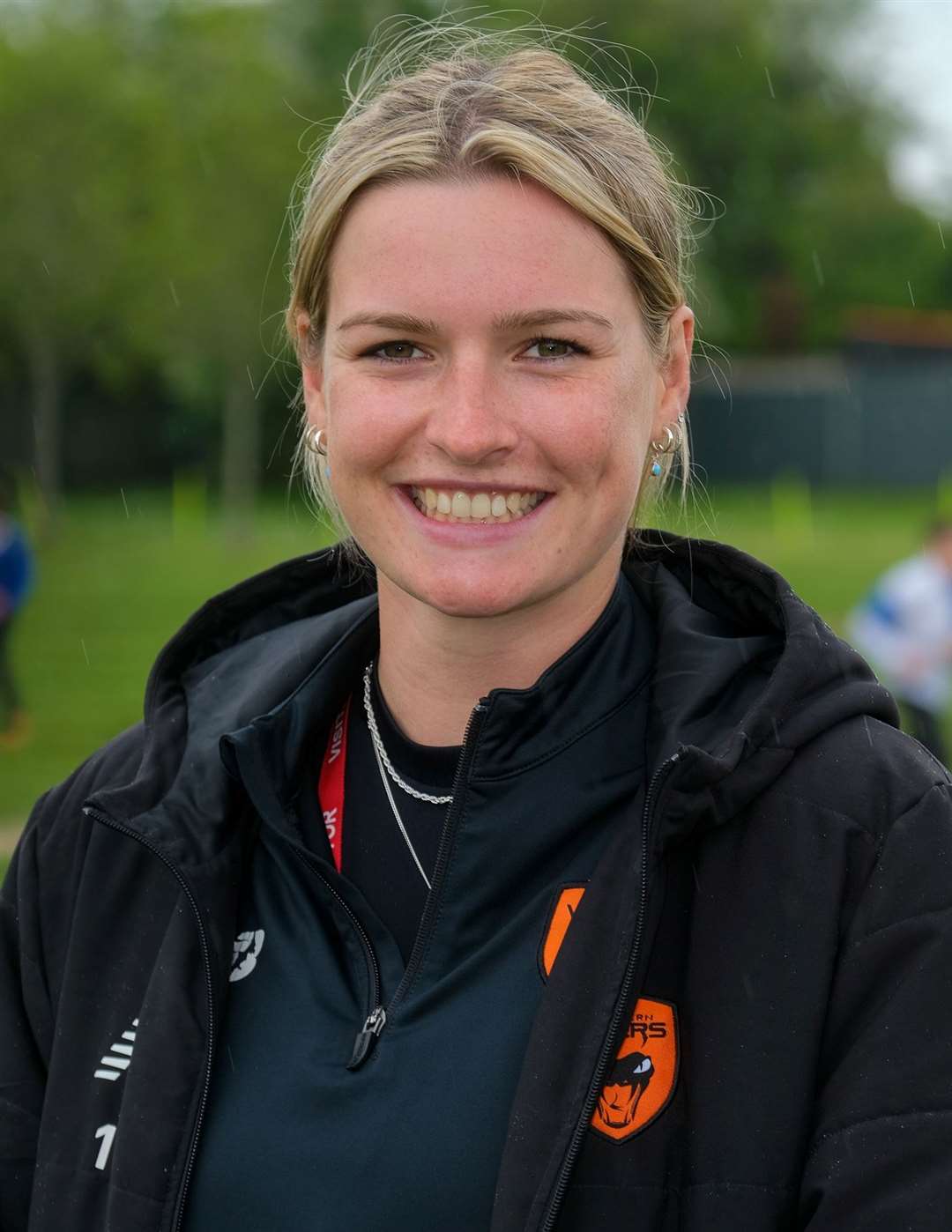 England international Lauren Bell inspires future England stars with John Rankin School visit