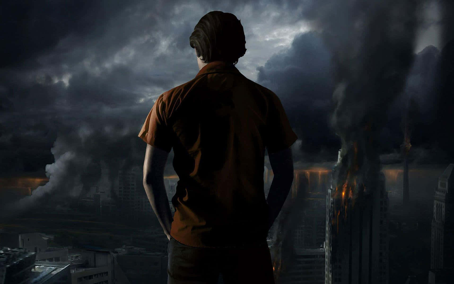 Download Alone Boy Dark Smoke Picture