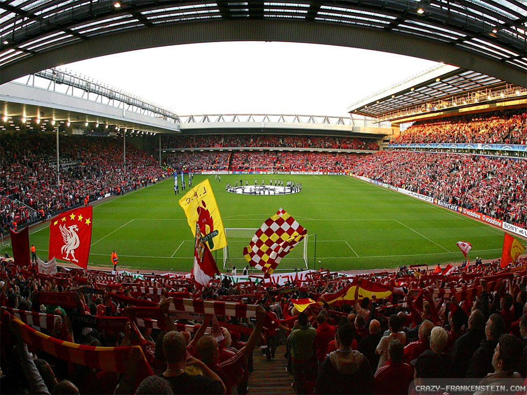 Anfield Stadium Liverpool Wallpaper 1024x7681