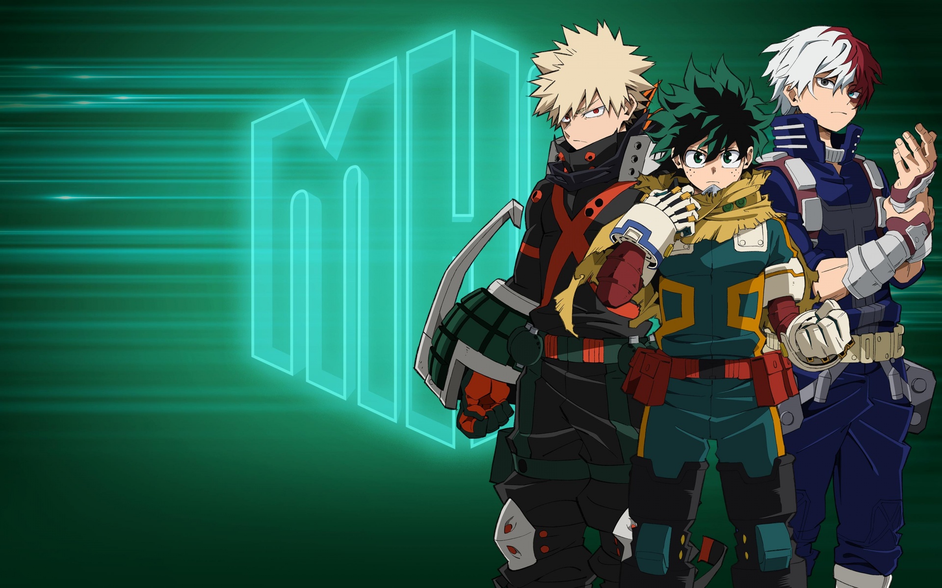 My Hero Academia Wallpaper 4K, Poster, Izuku Midoriya