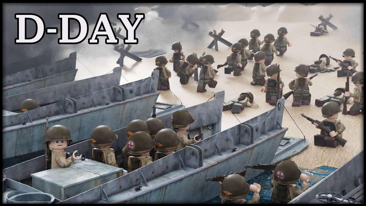 LEGO WW2 BATTLE D DAY NORMANDY LANDINGS