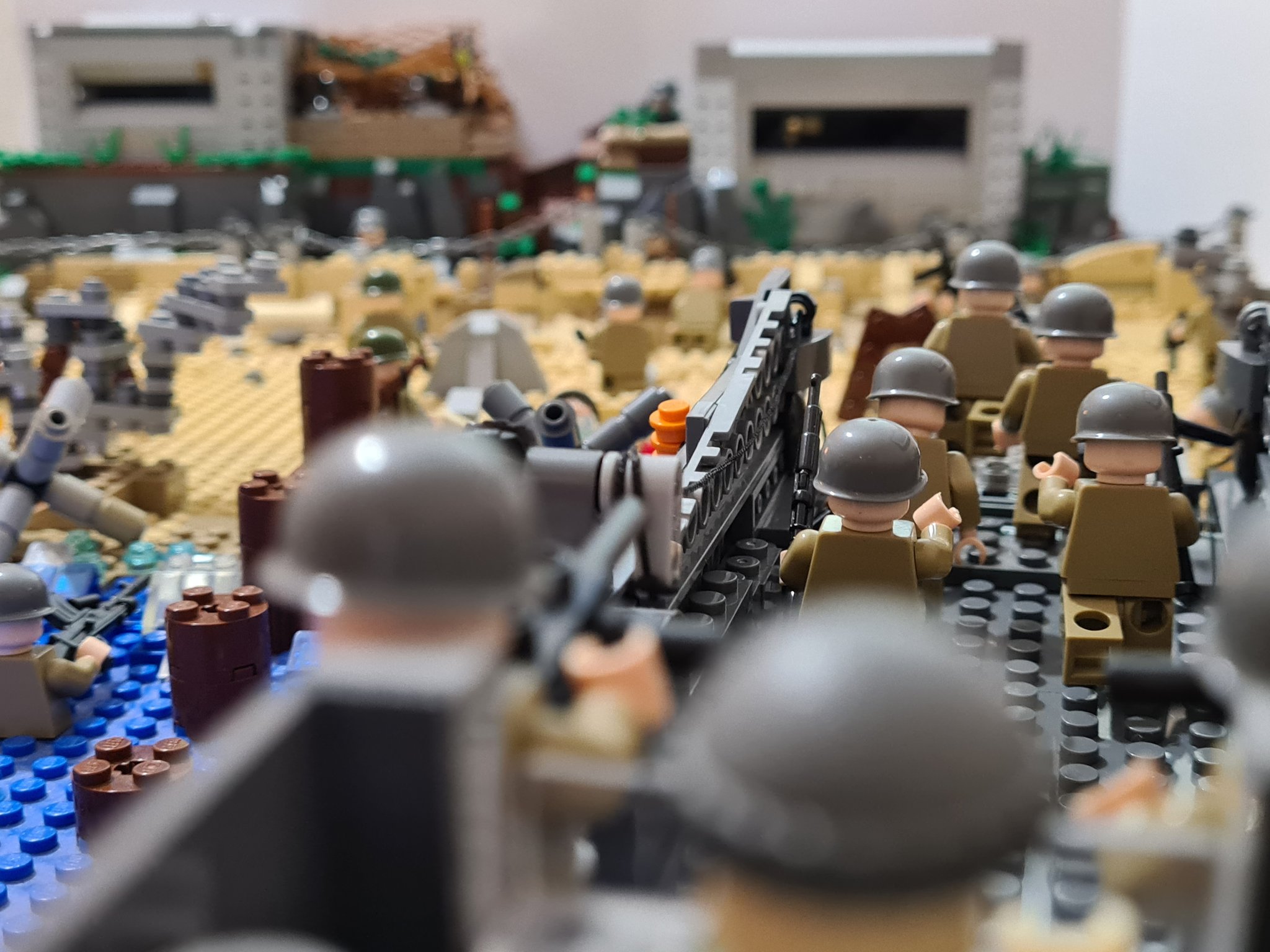 Legomatronic D Day Lego Build Continues #lego #DDay #WW2