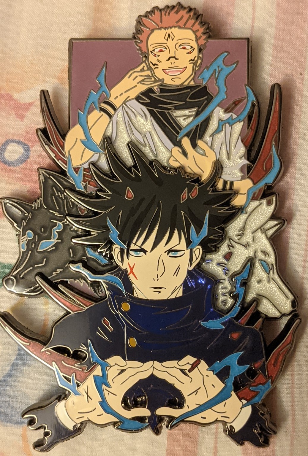 Sukuna and Megumi pin