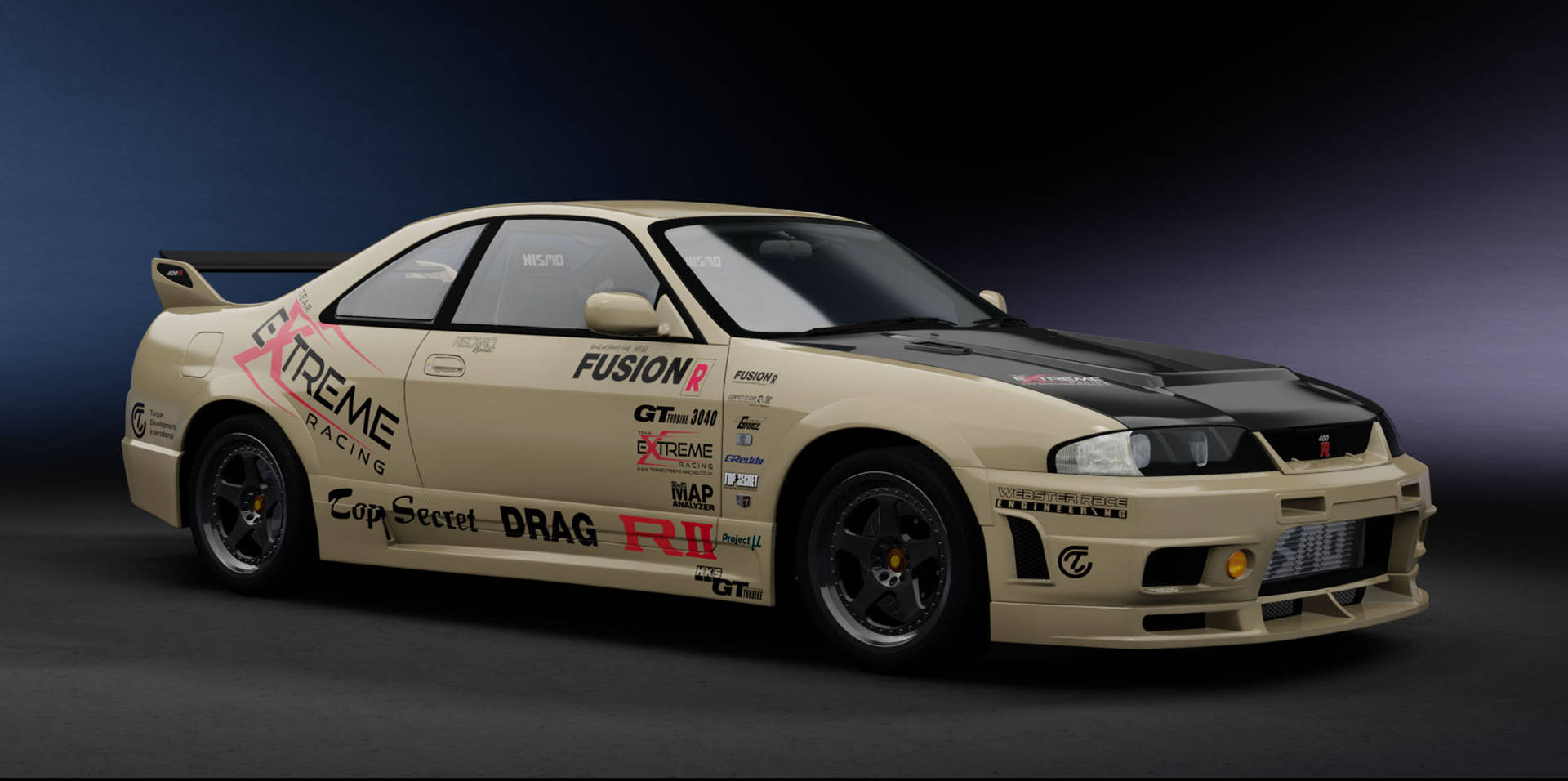 Download Nissan Skyline GTR R33 400R Wallpaper