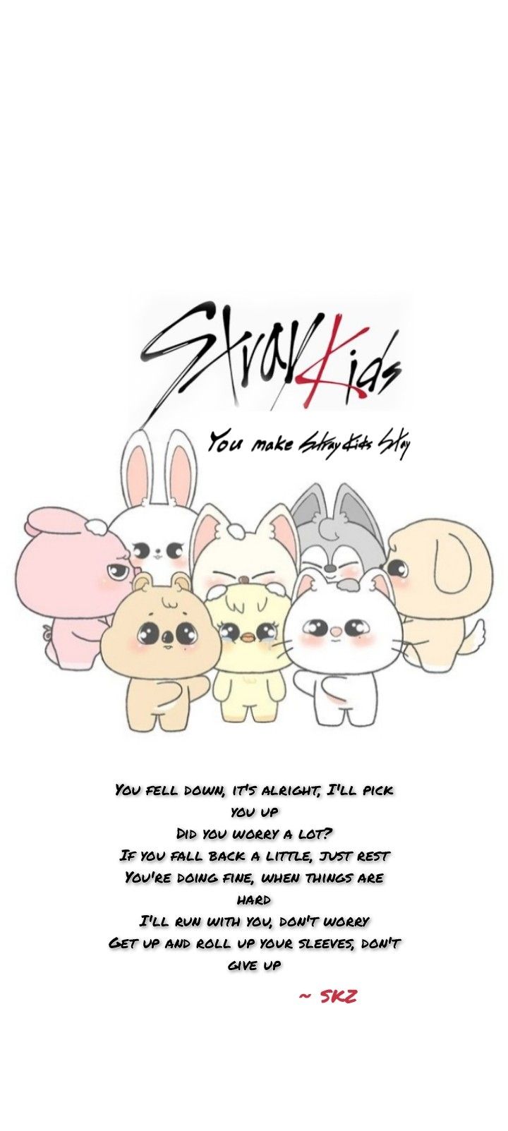 Skzoo wallpaper Stray kids skz wallpaper Grow up lyrics