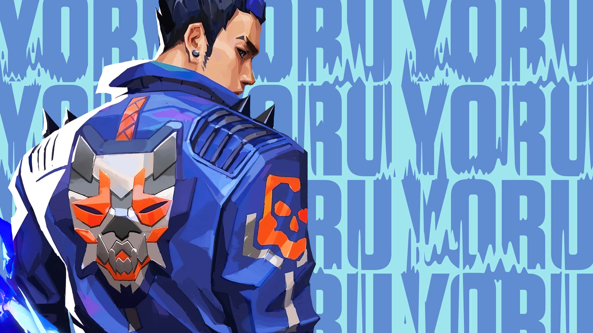 Download Take control of your fate and become the ultimate agent with Yoru in Valorant! Wallpaper