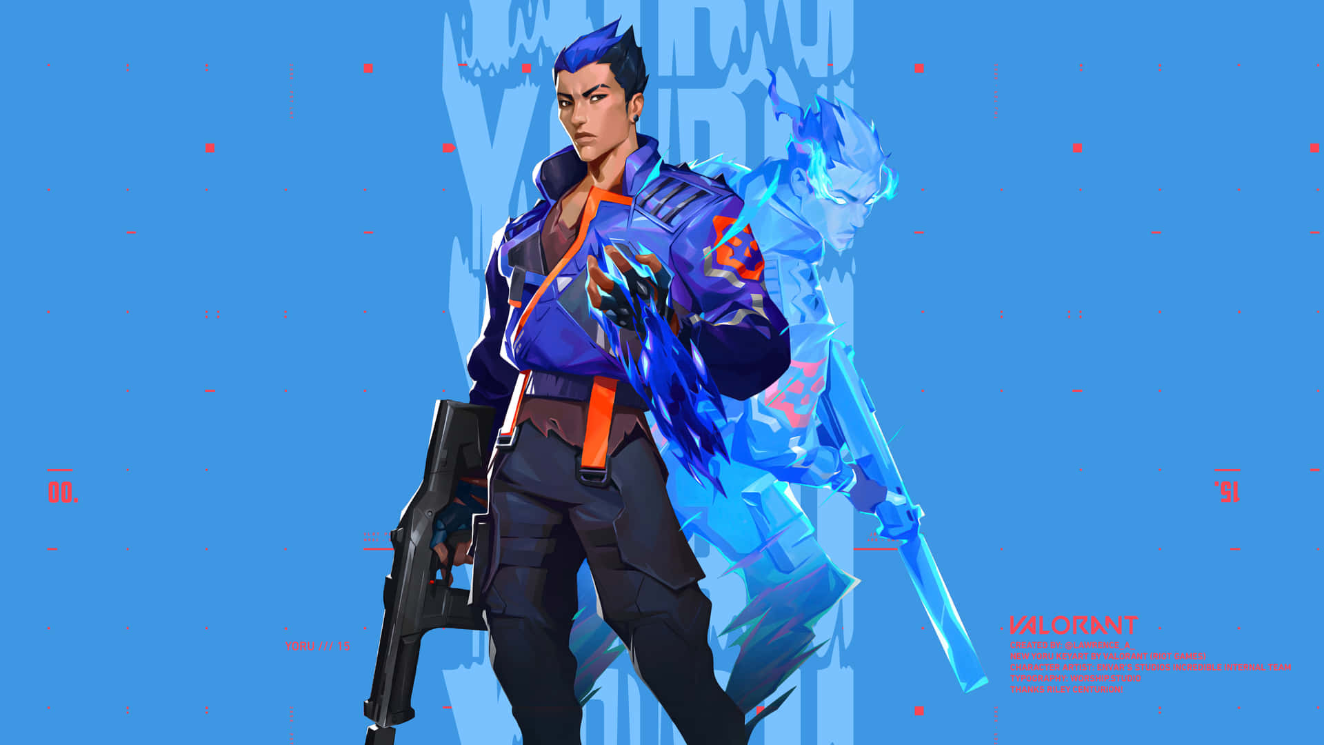 Download Take on the world with Yoru latest agent to join Valorant Wallpaper