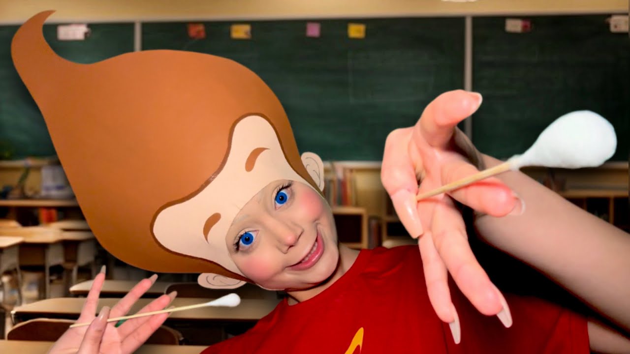 ASMR Jimmy Neutron gives you an ear cleaning (you're a robot)